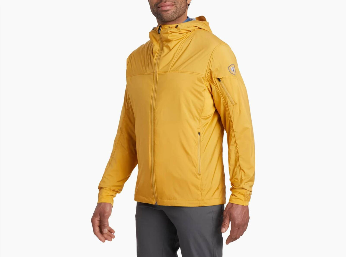 Kuhl The One Mens Jacket Lightweight Windproof Warm in Fools Gold