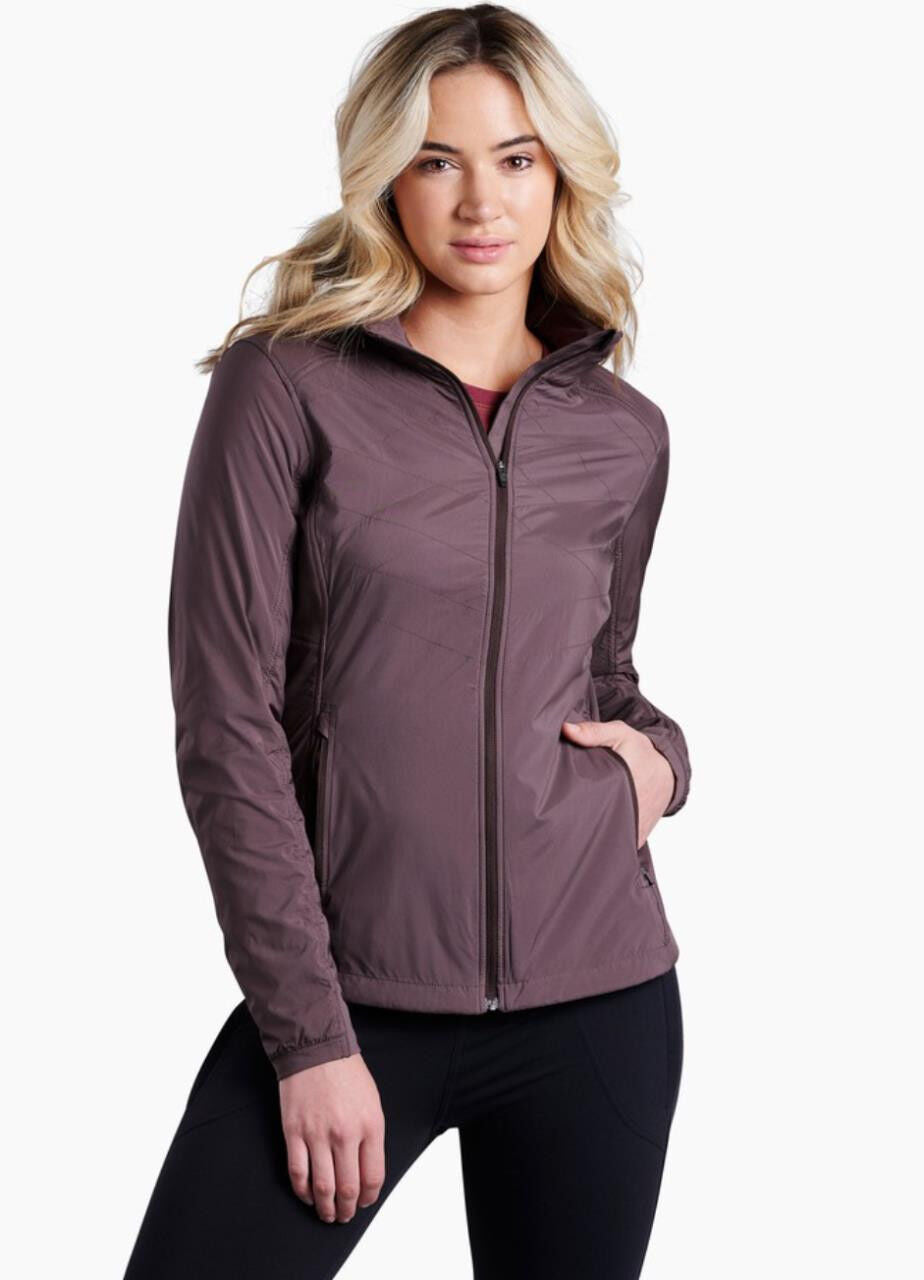 Kuhl Womens The One Windproof Jacket in Antique Rose Size Extra Small (XS)