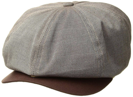 Goorin Brothers Mens Dapper Sr. Newsboy Cap Cabbie Cap - Brown