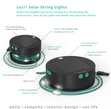 Luci SOLAR STRING LIGHT w USB Powerbank Phone Charger Camping Lantern