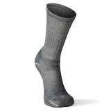 Smart Wool Sma Hike Lc Crew Womens Socks in Light Gray