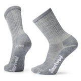 Smart Wool Sma Hike Lc Crew Womens Socks in Light Gray