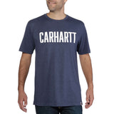 Carhartt Maddock Hammer Short Sleeve T-Shirt - Indigo Heather