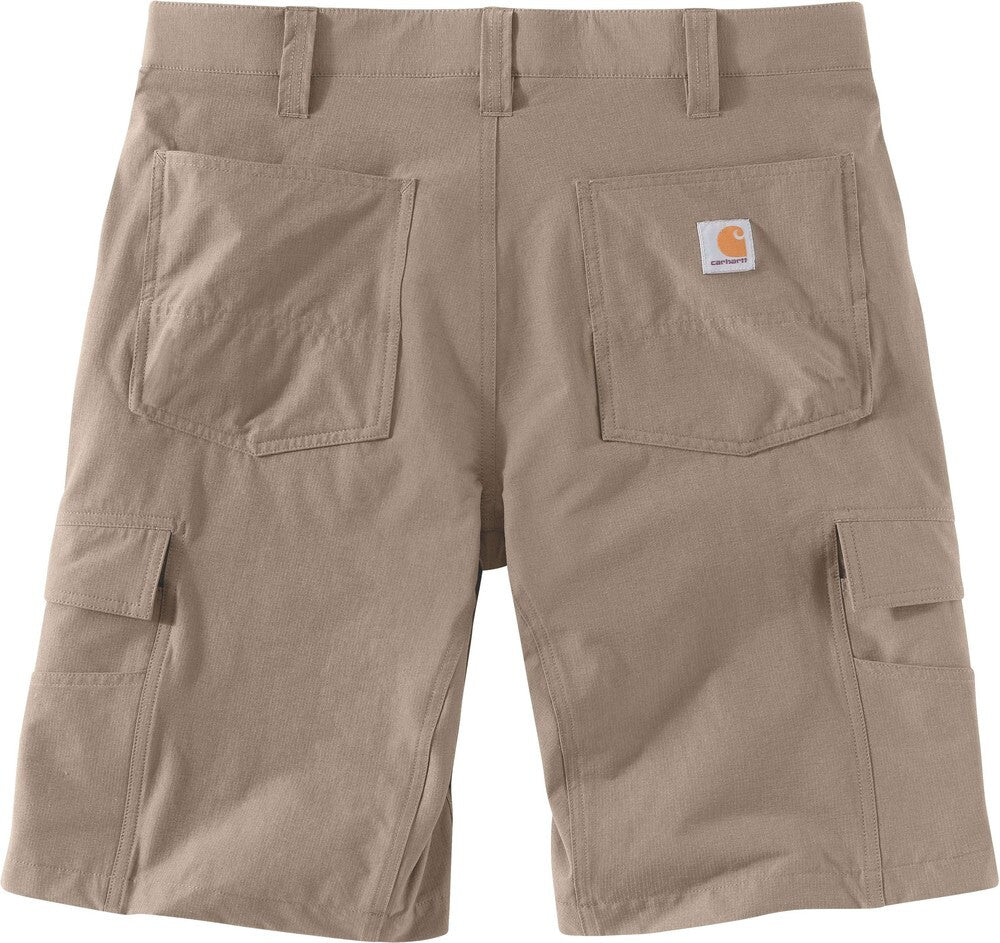 Carhartt Mens Force Relaxed Fit Cargo Work Shorts Lightweight Ripstop - Tan