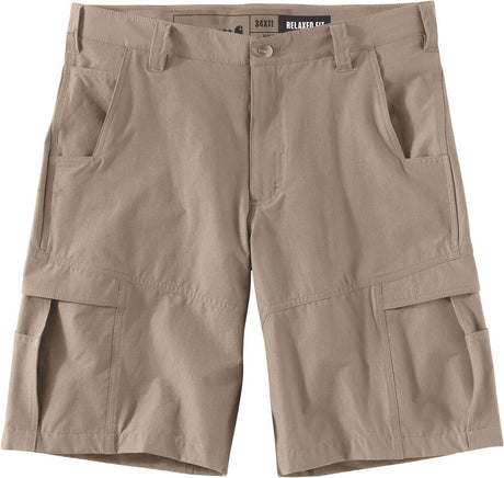 Carhartt Mens Force Relaxed Fit Cargo Work Shorts Lightweight Ripstop - Tan