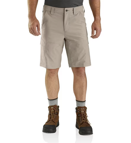 Carhartt Mens Force Relaxed Fit Cargo Work Shorts Lightweight Ripstop - Tan