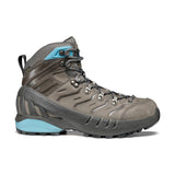 Scarpa Womens Cyclone Gore-Tex Vibram Sole Boots Hiking Trekking Shoes - Grey/Arctic