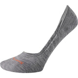 SMA ED Secret Sleuth No Show Foot Socks - W LIGHT GRAY - S