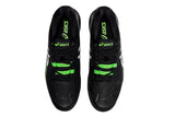 ASICS Mens Gel-Resolution 8 Clay Tennis Shoes Herringbone Sole in Black/Green Gecko