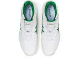 ASICS Court FF Novak Tennis Shoes in White/Green Size US 7.5