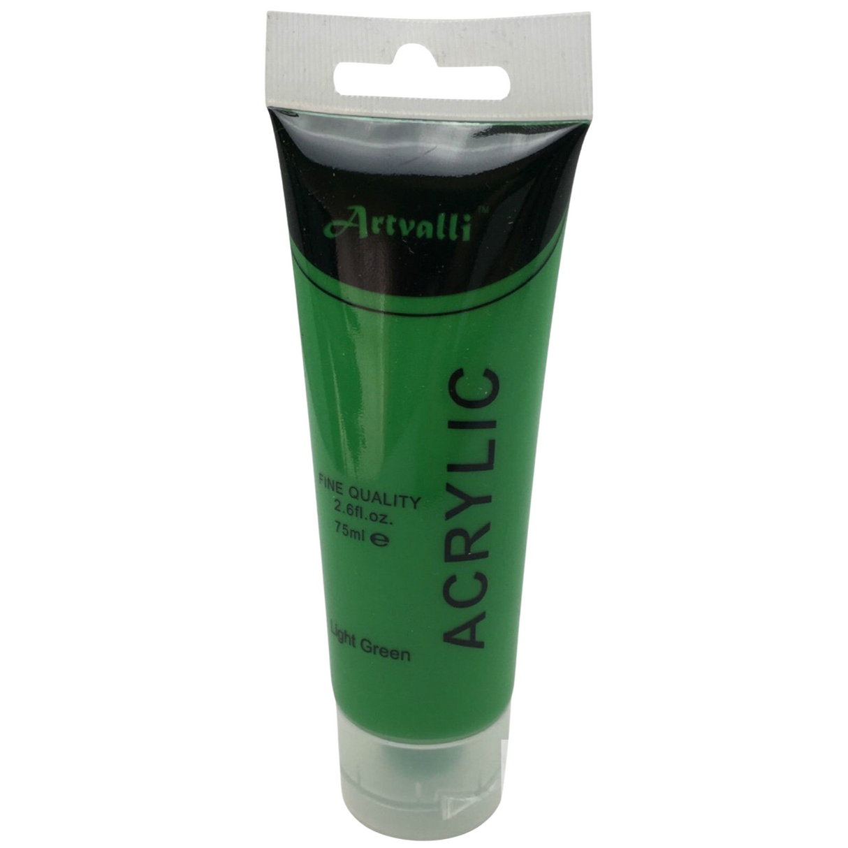 10x ARTISTS ACRYLIC PAINT Craft 75ml Tube Non Toxic Paints Water Based BULK - Light Green