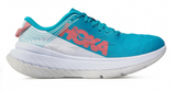 Hoka One Womens Carbon X Running Shoes Sneakers Runners - Blue/Beige