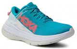 Hoka One Womens Carbon X Running Shoes Sneakers Runners - Blue/Beige