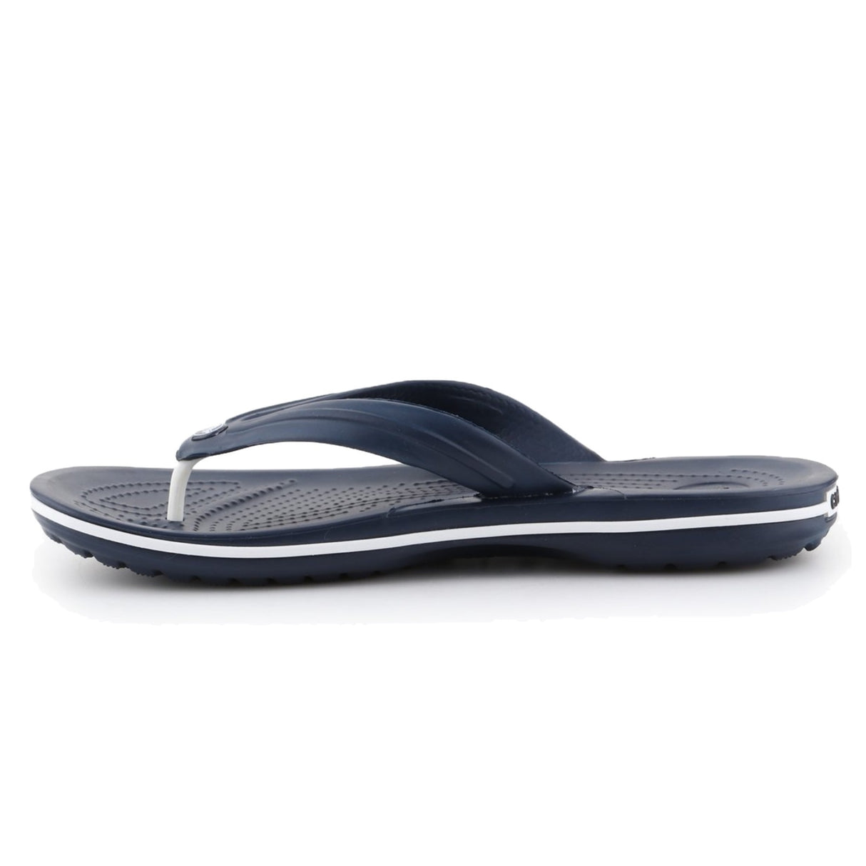 Crocs Crocband Croslite Flip Flops Thongs Relaxed Fit Summer - Navy