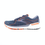 Brooks Mens Adrenaline GTS 21 Sneakers Shoes Road Runners - Navy/Red/Clay