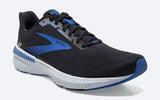 Brooks Mens Wide 2E Launch GTS 8 Sneakers Shoes Athletic Running - Black/Blue