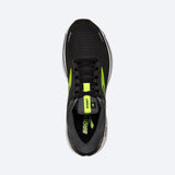 Brooks Mens Wide Ghost 14 Sneakers Shoes Athletic Road Runners - Black/Green