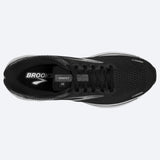 Brooks Mens Wide Ghost 14 Sneakers Shoes Athletic Road Runners - Black/White