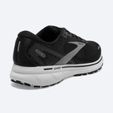 Brooks Mens Wide Ghost 14 Sneakers Shoes Athletic Road Runners - Black/White