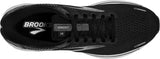 Brooks Ghost 14 Mens Neutral Shoes Runners Sneakers Width (D)  - Black/White/Silver