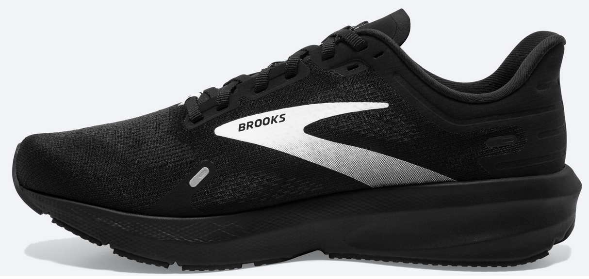 Brooks Mens Launch 9 Sneakers Runners Shoes Athletic Running - Black/White