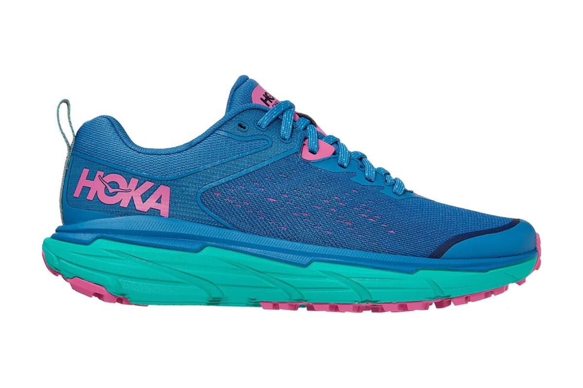 Hoka Womens Challenger ATR 6 Running Shoes Sneakers - Vallarta Blue/Atlantis