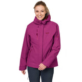 Jack Wolfskin Womens Waterproof & Windproof Ski Jacket Troposphere - Fuchsia