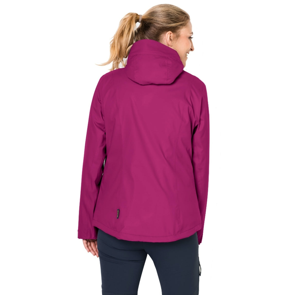 Jack Wolfskin Womens Waterproof & Windproof Ski Jacket Troposphere - Fuchsia