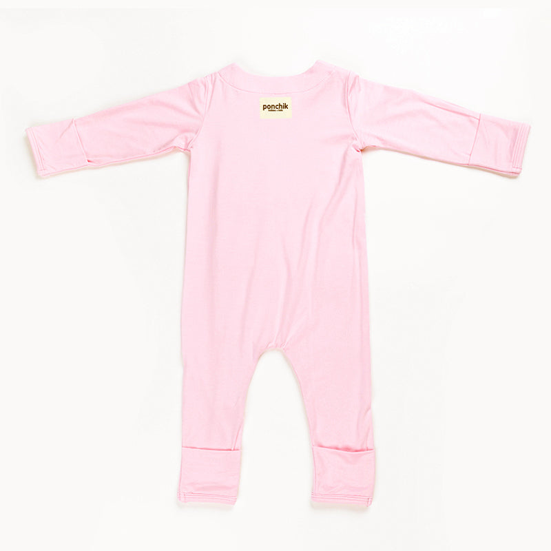 Ponchik Babies + Kids - Magnetic Bamboo Body Suit - Love