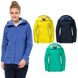 Jack Wolfskin Womens Sierra Pass Ecosphere Jacket Waterproof Windproof Lightweight