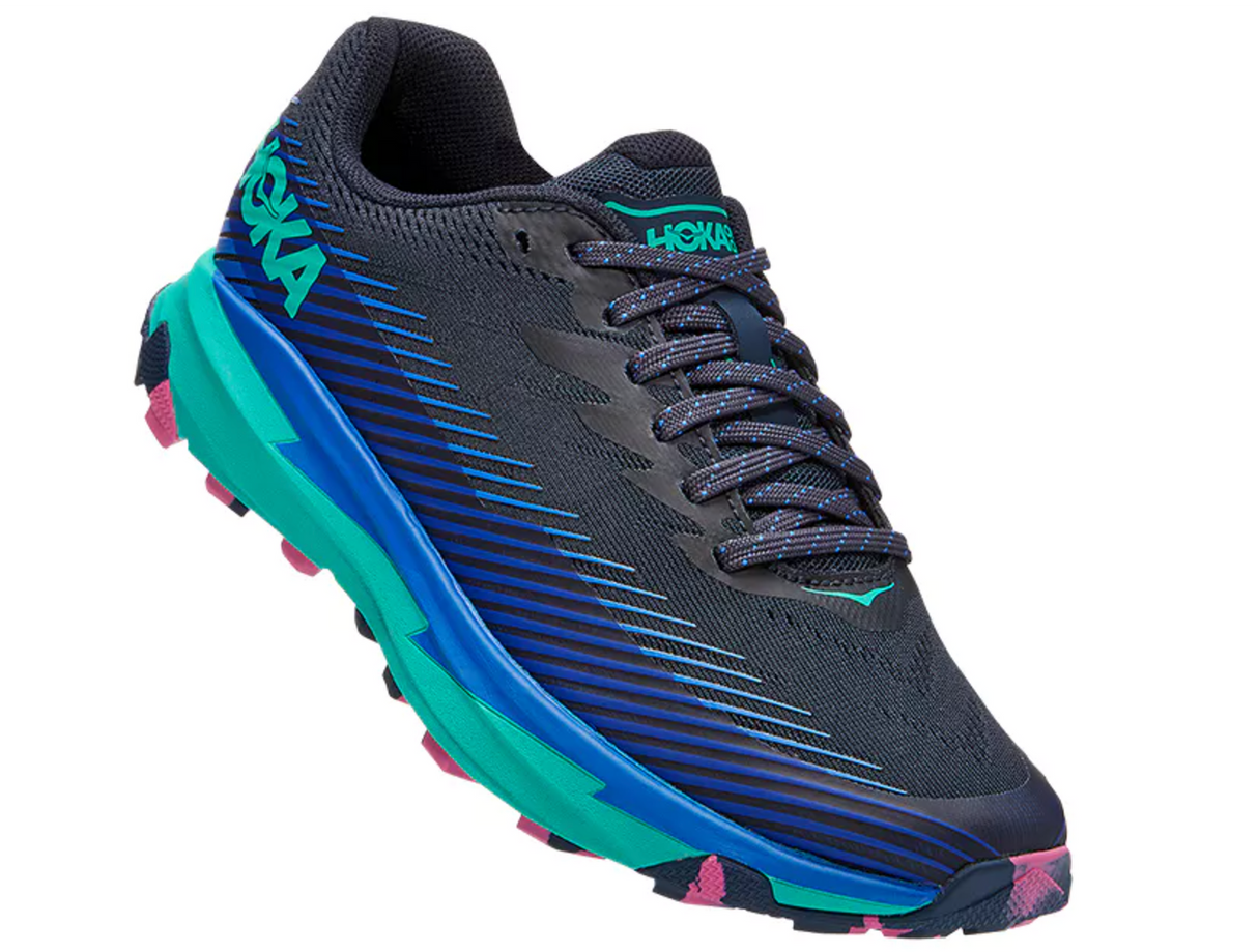 Hoka Womens Torrent 2 Running Shoes Sneakers Runners - Outer Space/Atlantis