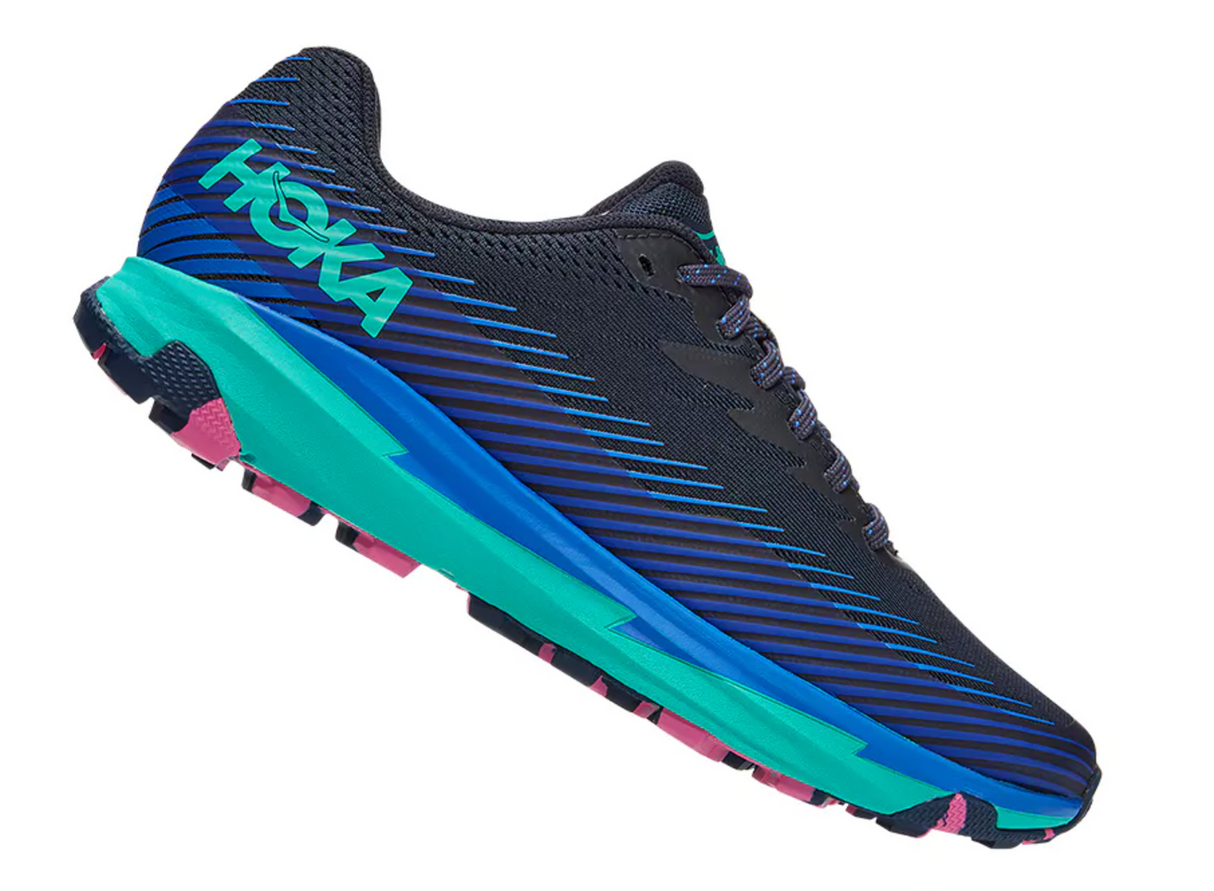 Hoka Womens Torrent 2 Running Shoes Sneakers Runners - Outer Space/Atlantis