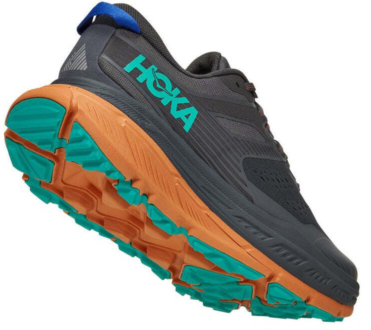 Hoka Mens Stinson ATR 6 Trail Running Shoes Sneakers - Castle Rock Desert Sun