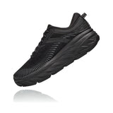 Hoka Mens Bondi 7 Sneakers Athletic Lightweight Runners Shoes - Black/Black