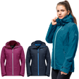 Jack Wolfskin Womens Thermal Jacket Karelia Trail Ecosphere Celestial Blue