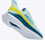 Hoka One Mens Mach 4 Everyday Shoes Sneakers - Blue Glass/Evening Primrose