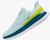 Hoka One Mens Mach 4 Everyday Shoes Sneakers - Blue Glass/Evening Primrose