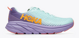 Hoka Womens Rincon 3 Running Shoes Sneakers Runners - Blue Glass / Chalk Violet