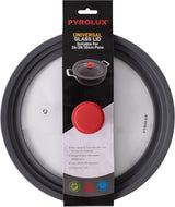 Pyrolux Universal Pot & Pan Glass Lid, 20/22/24cm