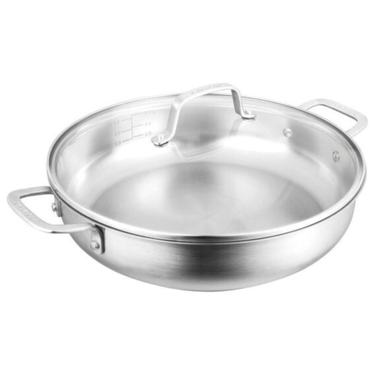 Pyrolux Radius 85 Chef Pan Stainless Steel Dishwasher Safe - 30 Cm/4.5 L