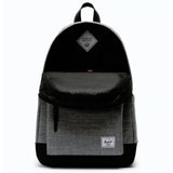 Herschel Heritage Backpack 24 L Laptop School Travel Bag - Raven Crosshatch