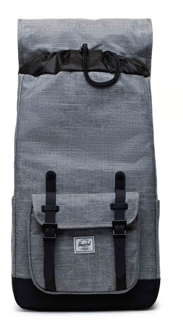 Herschel Little America Backpack Bag in Raven Crosshatch