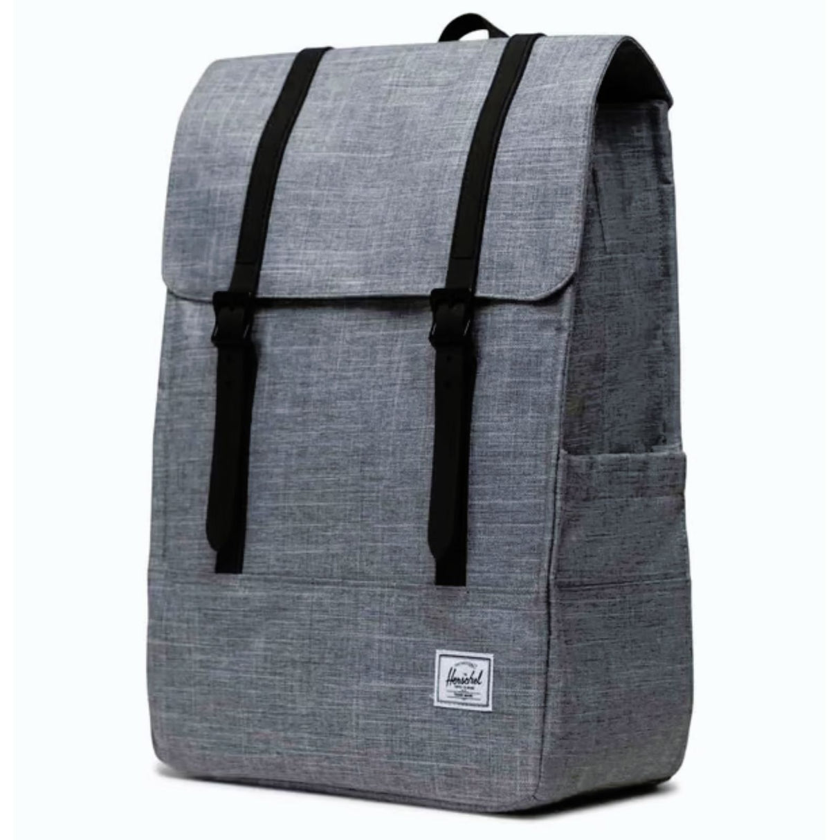 Herschel Survey Backpack 20 L Laptop Travel School Bag - Raven Crosshatch