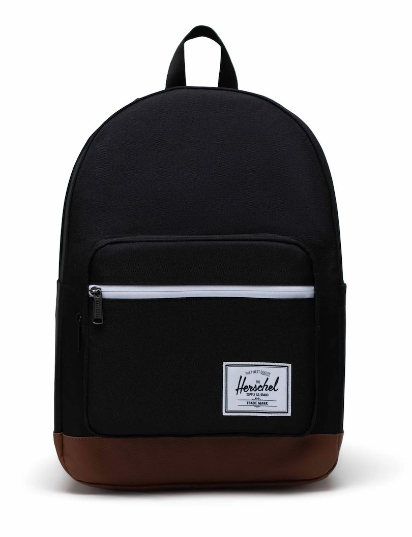 Herschel Pop Quiz Backpack Bag in Black/Tan