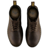 Dr. Martens 1460 8 Up Crazy Horse Leather Boots Shoes - Gaucho Brown