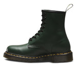 Dr. Martens 1460 Smooth 8 Eyes Classic Smooth Leather Boot - Green Smooth