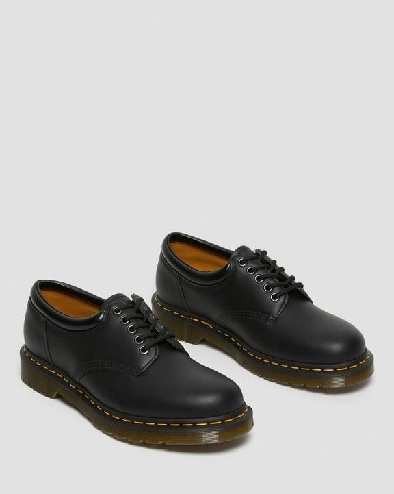 Dr. Martens 8053 5 Eye Leather Casual Shoes in Black Nappa