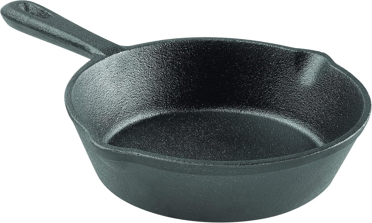 Pyrolux Pyrocast Skillet Cast Iron Pan 15.5cm in Black