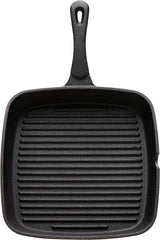 Pyrolux Pyrocast Square Grill Pan Heavy Duty Cast Iron Square Griddle Pan Cooking Frying Skillet Pan