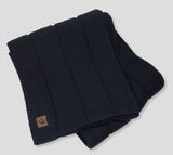 Goorin Brothers Aegan Sea Scarf Warm Winter 100% COTTON Authentic Rib Knit